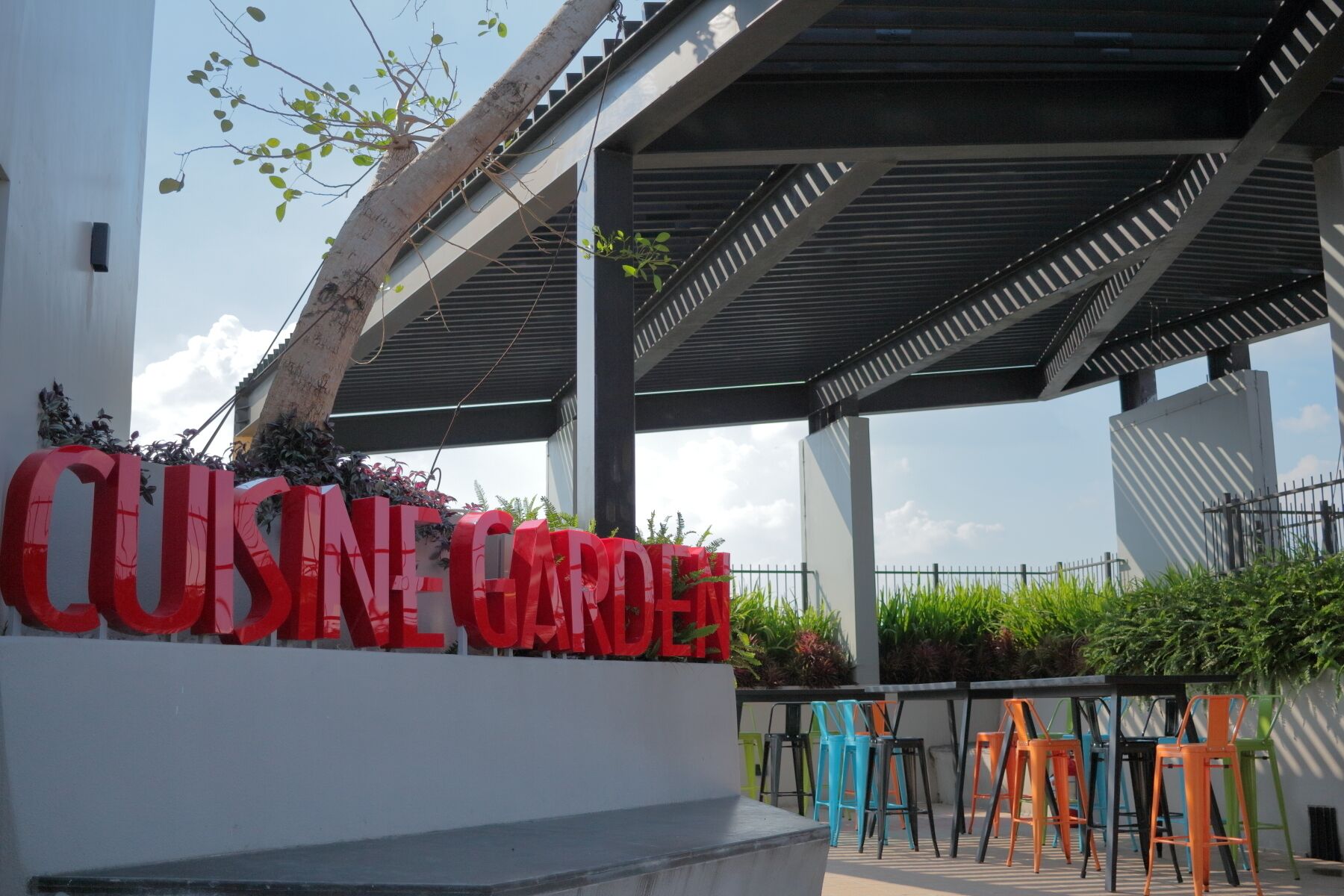 Enceinte de l’hébergement