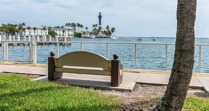 Einladende Rückzugsschritte zum Strand - schöne 1br / 1b Eigentumswohnung durch den Ozean