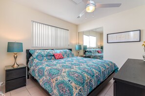 1 bedroom, in-room safe, iron/ironing board, free WiFi