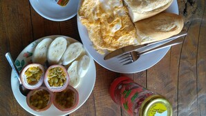 Daily English breakfast for a fee - Family house home stay (Ban Lung)