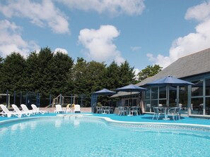 Opvarmet pool