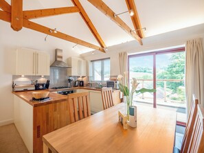 Dishwasher, high chair - 2 bedroom accommodation in Carnon Downs, near Truro (Carnon Downs, near Truro)