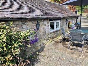 Outdoor dining - Dating back to 1750 and retaining much of its character and charm. (Kniveton, near Ashbourne)