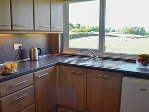 Dishwasher, cookware/dishes/utensils, freezer - 2 bedroom accommodation in Moniaive, near Thornhill (Moniaive, near Thornhill)
