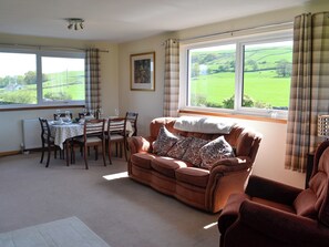 Fireplace - 2 bedroom accommodation in Moniaive, near Thornhill (Moniaive, near Thornhill)