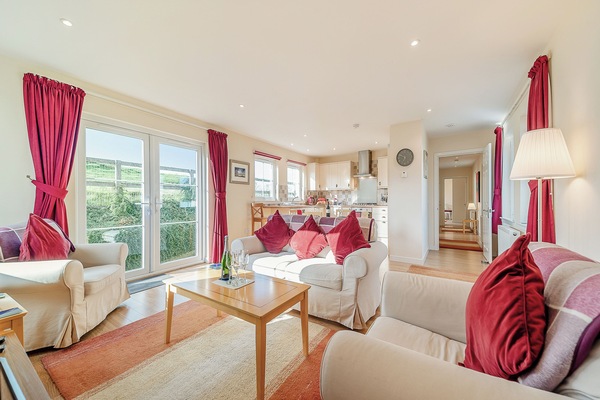 Open plan living space | Buzzard Cottage - Osprey Hideaways, Stirling