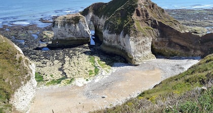 2 huoneen majoitusta Flamboroughissa lähellä Bridlingtonia
