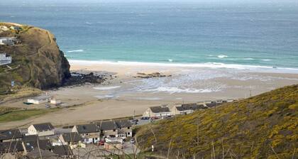 3 makuuhuoneen majoitus Porthtowanissa, lähellä St. Agnesia