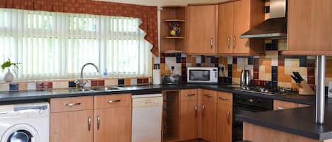 Dishwasher, high chair, freezer