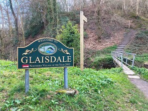 المنطقة المحيطة بالمنشأة