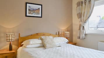2 bedrooms, bed sheets