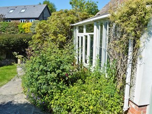 Exterior detail - Swiss Cottage is Grade II listed and simply oozes character. (Chideock, near Bridport)
