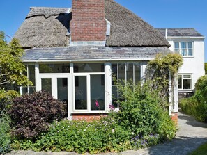Exterior detail - Swiss Cottage is Grade II listed and simply oozes character. (Chideock, near Bridport)