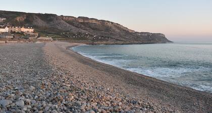 2 makuuhuoneen majoitus Walditchissä, lähellä Bridportia