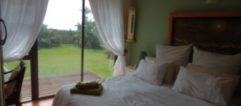 Bottlenose B&B ligt aan de oceaan.