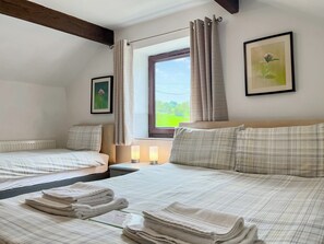 3 soverom og sengetøy