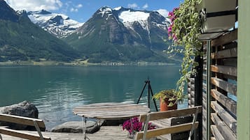 Ferienhaus, 3 Schlafzimmer, Sauna, Meerblick (Strandkanten) | Terrasse/Patio