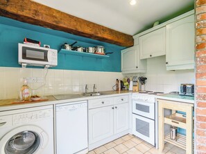 Dishwasher, high chair, cookware/dishes/utensils