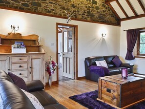 Fireplace - 3 bedroom accommodation in Irongray, Dumfries (Irongray, Dumfries)