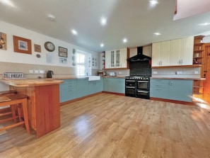 Dishwasher, high chair, cookware/dishes/utensils