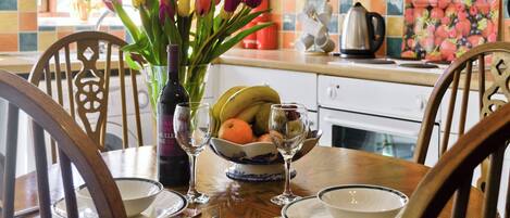 Diskmaskin och barnstol