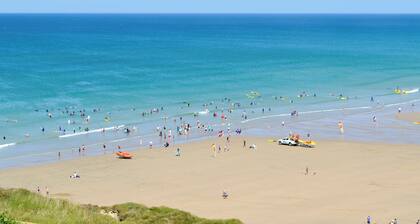 2 makuuhuoneen majoitusta Perranporth