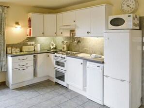 Dishwasher, high chair, cookware/dishes/utensils