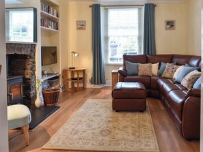 TV, fireplace - 3 bedroom accommodation in Bowness, near Windermere (Bowness, near Windermere)