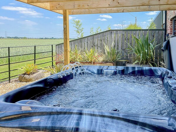 Baignoire à remous extérieure