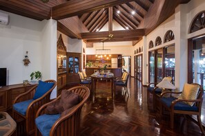 Deluxe Villa | Living room | Smart TV - Villa Su (Koh Samui)
