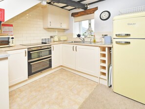 Highchair, cookware/dishes/utensils - 2 bedroom accommodation in Bassenthwaite, near Keswick (Bassenthwaite, near Keswick)