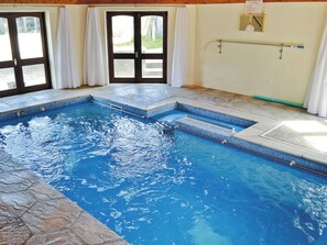 Indoor pool - 3 bedroom accommodation in Mevagissey, near St. Austell (Mevagissey, near St. Austell)