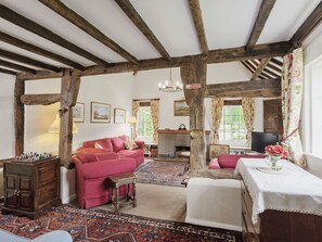 TV, lareira