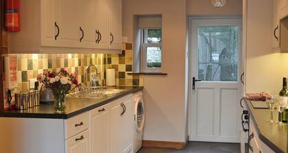 Ground Floor:
Living room: TV, Sky, Open Fire
Dining room.