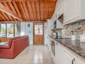 Dishwasher, cookware/dishes/utensils, freezer - 2 bedroom accommodation in Arlingham, near Frampton-on-Severn (Arlingham, near Frampton-on-Severn)