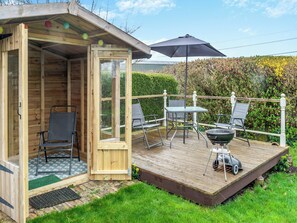 Garden | Dotty Cottage, Chathill - 2 bedroom accommodation in Chathill (Chathill)