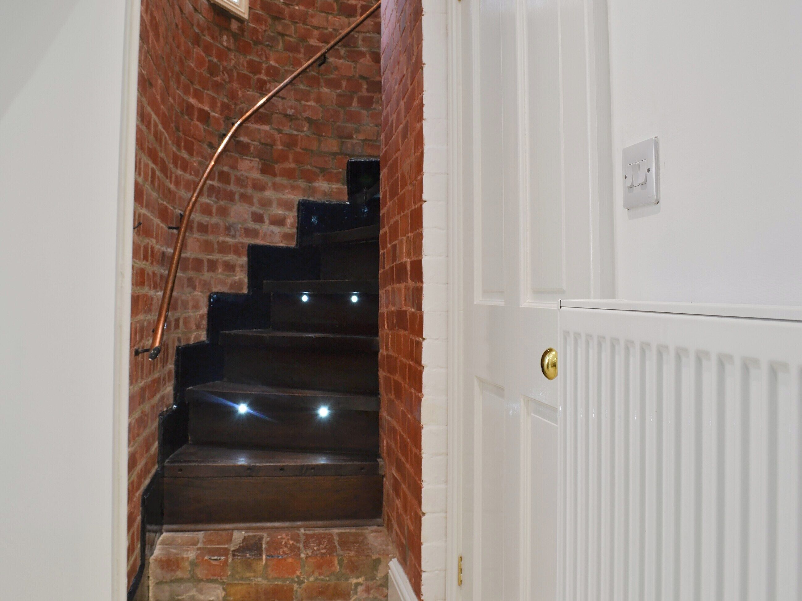 Turreted spiral staircase | The Mistress&rsquo; House, Hunstanton