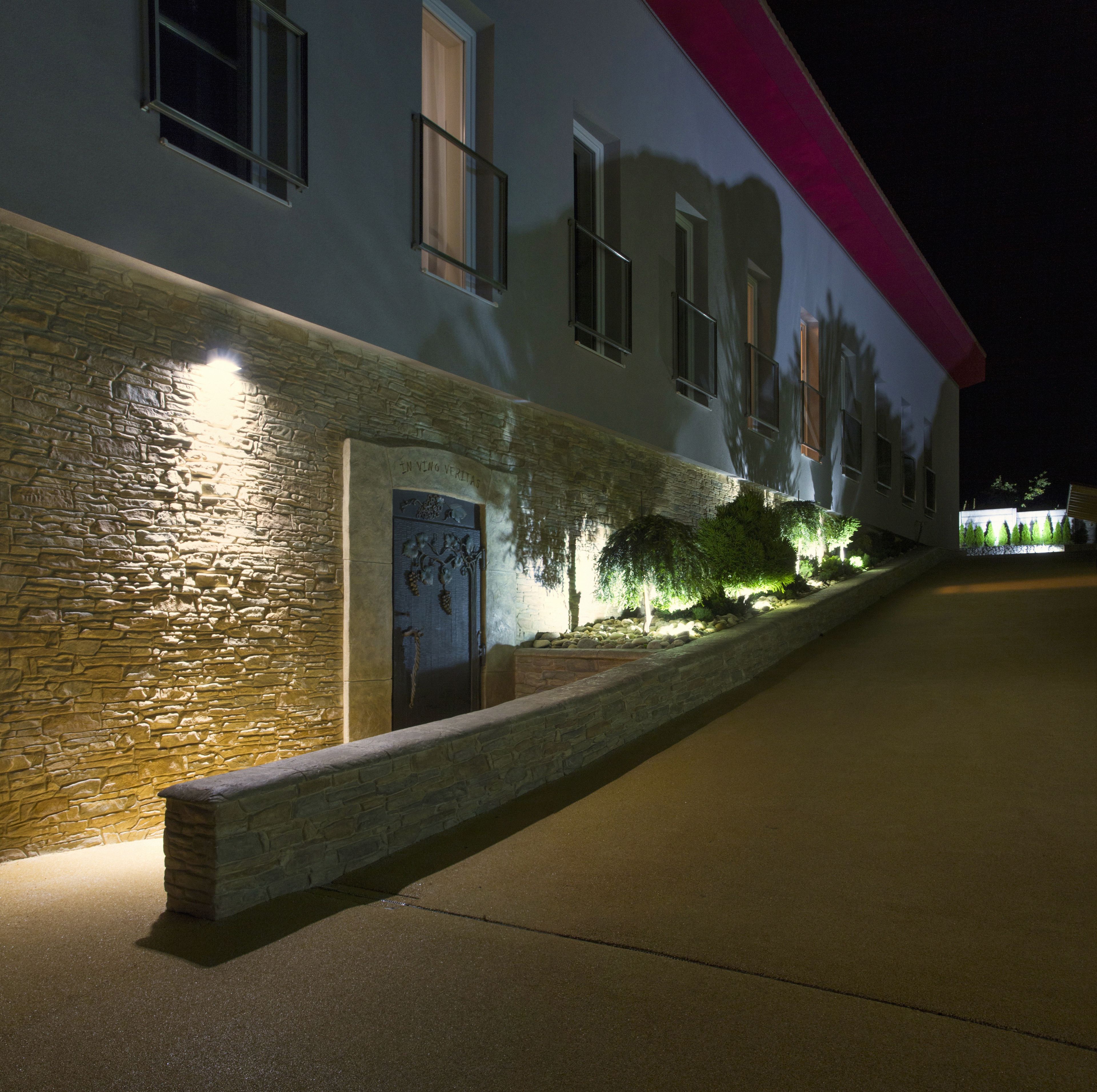 Front of property - evening/night