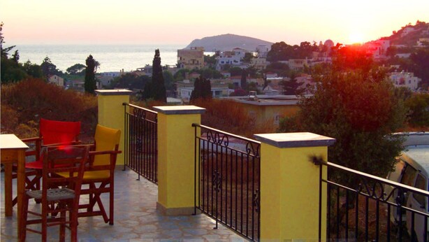 Vila, 3 kamar tidur | Balkon