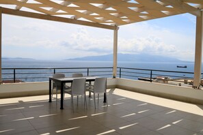 Outdoor wedding area - Blue Residence (Sarandë)