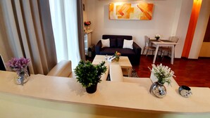 Interior - Black and White Apartments (Bucharest)