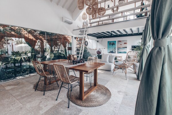 Superior Bungalow, Non Smoking, Pool View | Living area - Beyond Bungalows (Canggu)