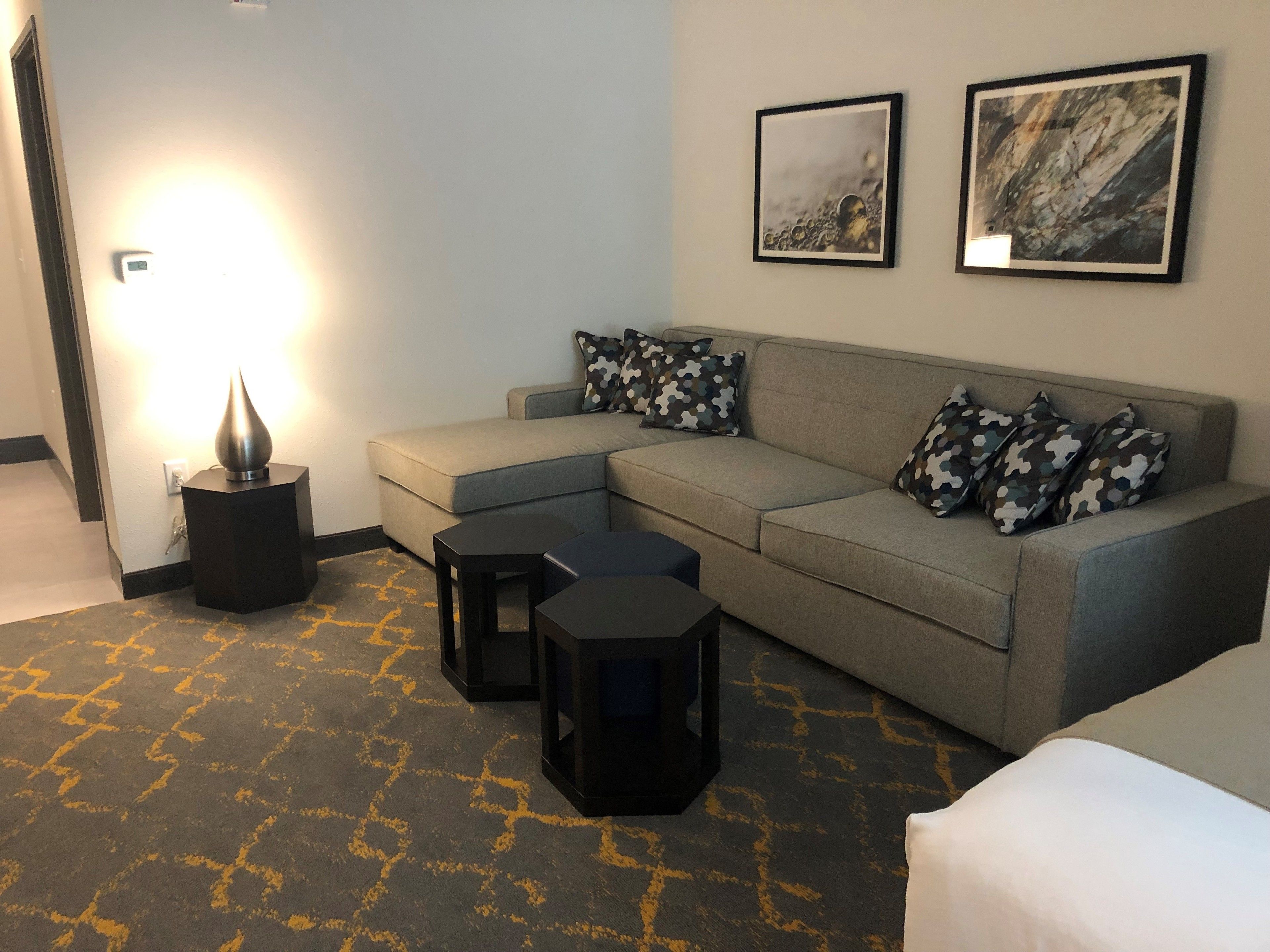 suite, multiple beds, accessible, non smoking (with sofabed) | desk, laptop workspace, blackout curtains, iron/ironing board