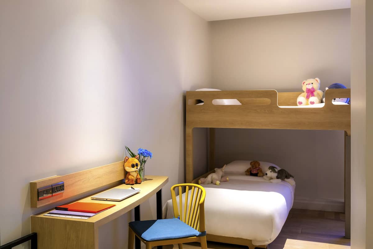 Family Room, Multiple Beds | In-room safe, desk, soundproofing, free cots/infant beds