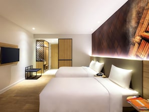 트리플룸, 침대(여러 개) | 객실 내 금고, 책상, 방음 설비, 무료 유아용 침대