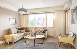 ลักซ์ชัวรี่อพาร์ทเมนท์, 2 ห้องนอน, ปลอดบุหรี่, ซาวน่า | วิวเมือง