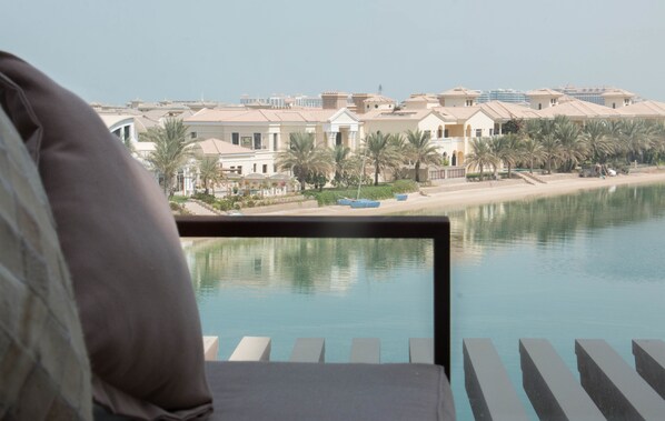 Studio, Sea View | Balcony view - One Perfect Stay - Palm Views East (Dubai)