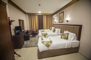 Ropa de cama hipoalergénica y minibar