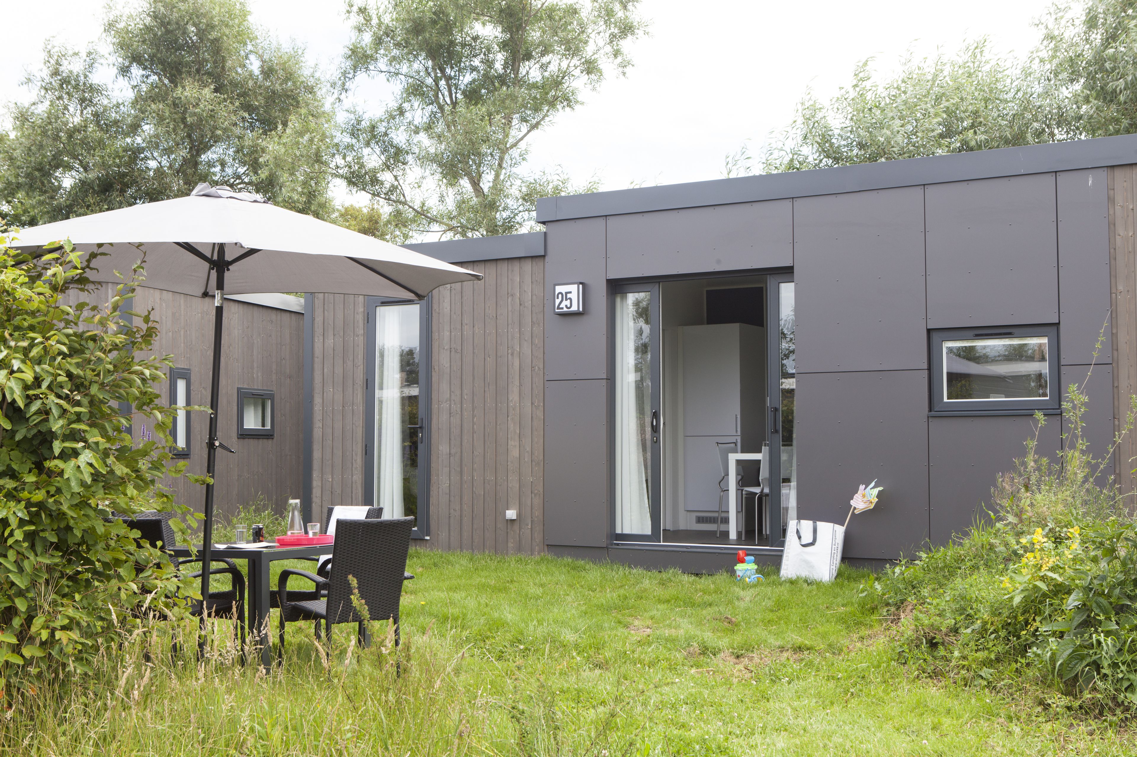 Chalet, 2 kamar tidur | 2 kamar tidur, tempat tidur bayi gratis, Wi-Fi gratis, dan seprai linen