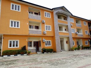 Façade de l’hébergement 